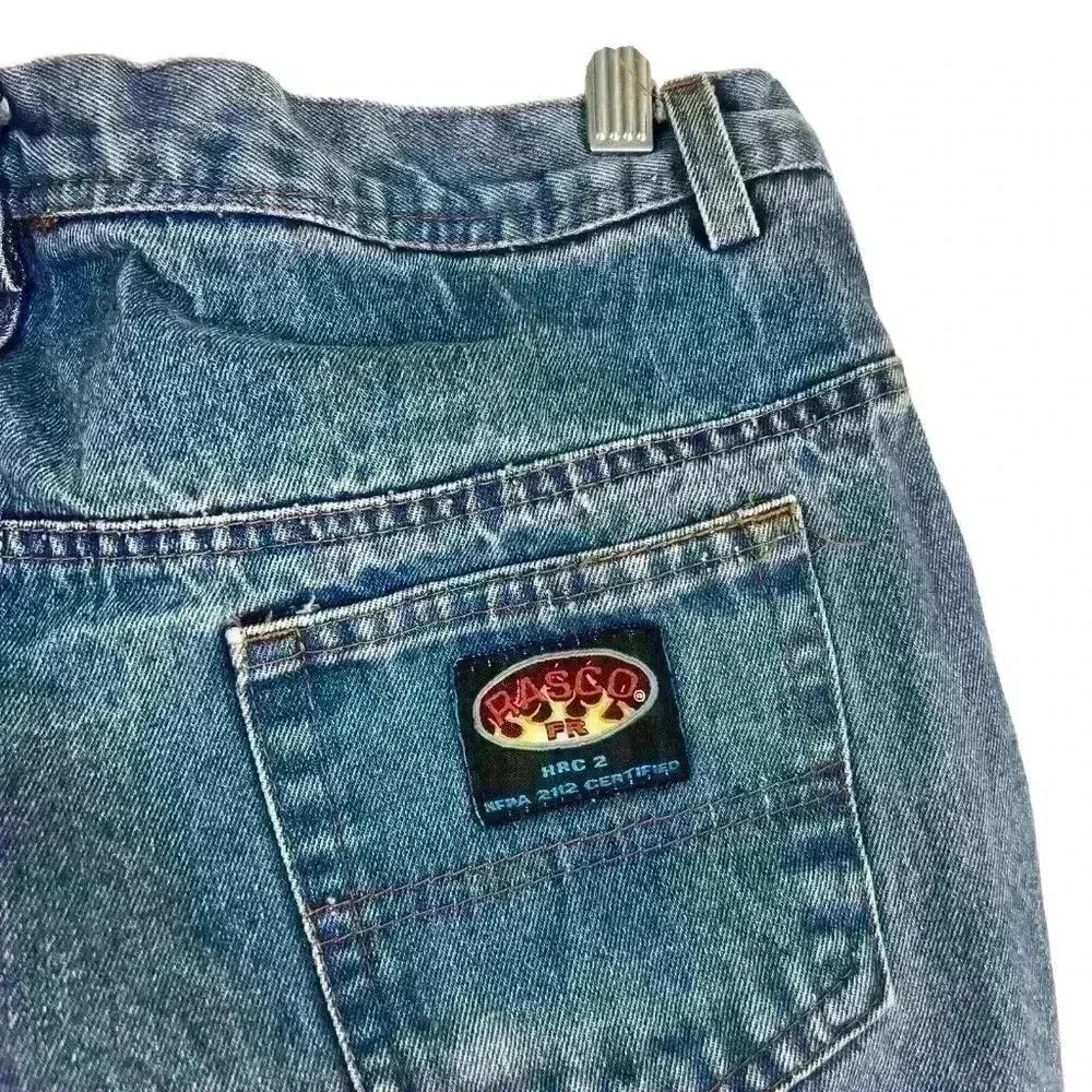 Rasco Cool Girl Flame Resistant Bootcut Jeans Size 9R‎ 32X31.5 - HRC2 NFPA - Picture 11 of 16